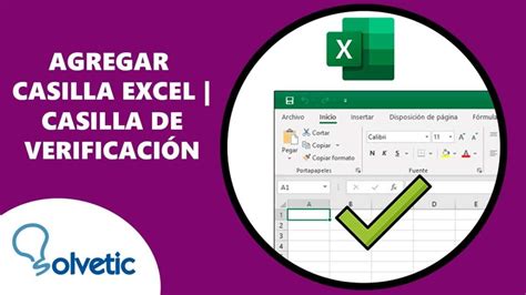 como poner check en excel|CASILLAS DE VERIFICACIÓN EN EXCEL